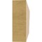 Ekena Millwork 2in. W x 6in. H x 16in. L Ridgewood Woodgrain TimberThane Rafter Tail, Primed Tan RFTUR02X06X16RIDRCPR - alternate 4